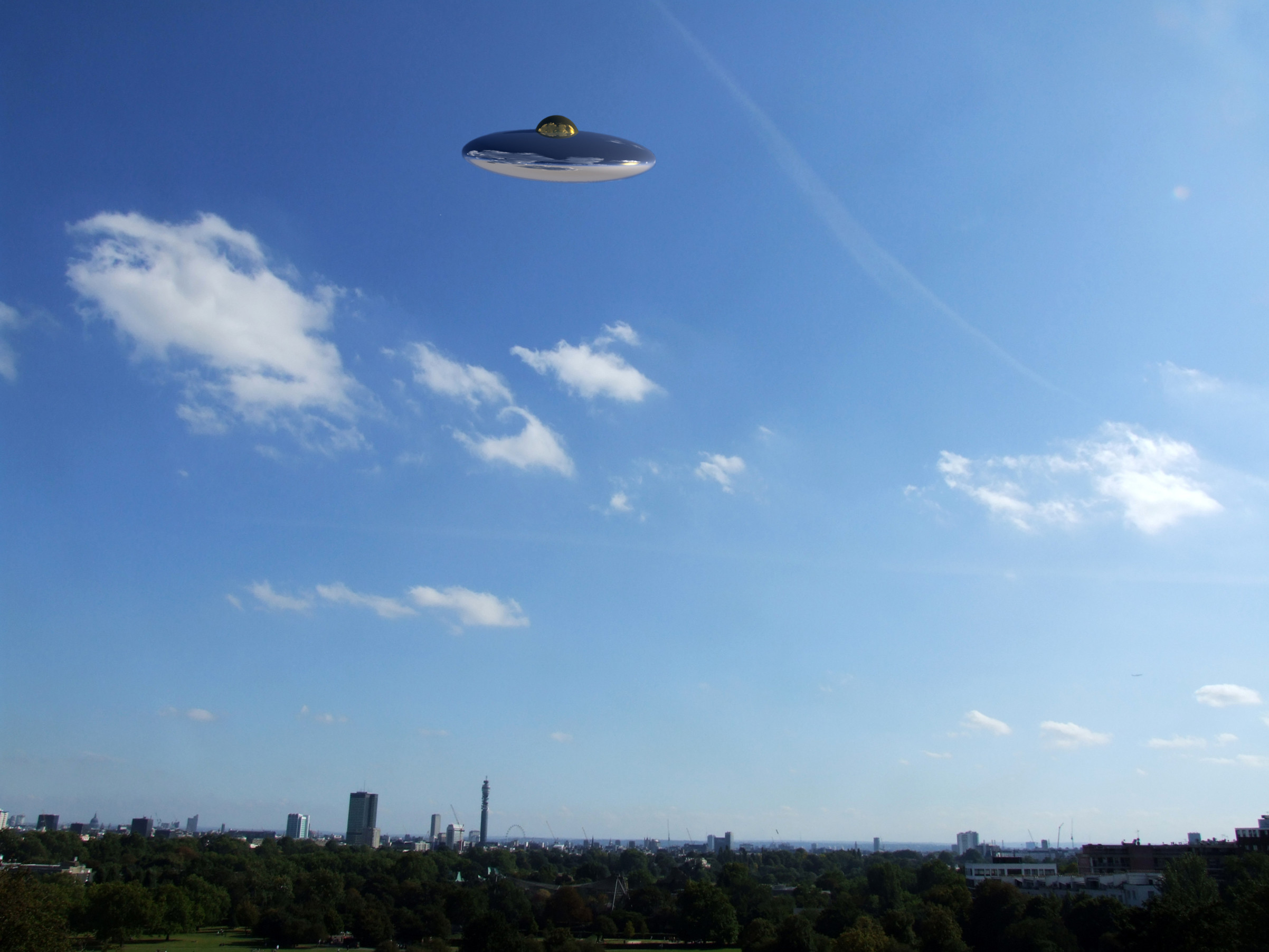 UFO over London